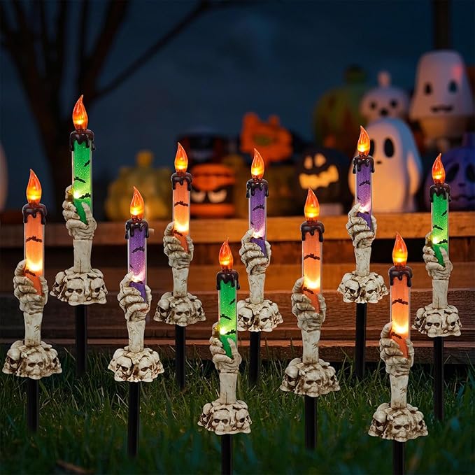 Battery Halloween Chain Lights, Timer