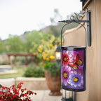 Solar Butterfly Lanterns, Porch Hanging LED Decor