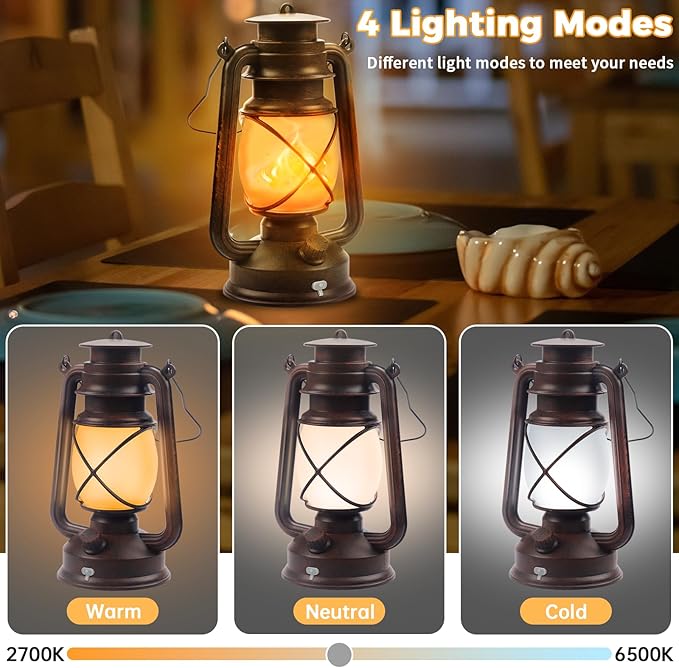Garden Solar Hanging Lanterns 2-Pack, Charming Backyard Decor