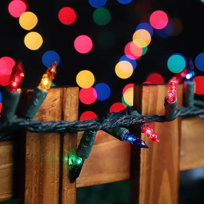 Christmas Twinkle Lights, 20ft Waterproof for Patio