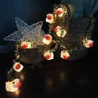 Gold String Lights for Porch, Waterproof LED