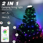 19ft String Lights for Porch, Waterproof LED