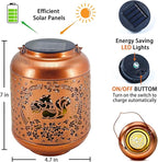 Squirrel Solar Hanging Lanterns, Decorative Porch Decor