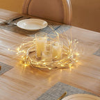 Christmas Porch String Lights, 6ft 48 LED Waterproof
