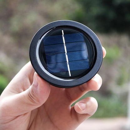4 Pack Solar Light Replacement Top, 2.76 Inch Waterproof Solar Lantern Light Parts for Outdoor Garden, Pathway, Yard Lights & Decor (Fits Lanterns with 2.36 to 2.76 Inch Openings)