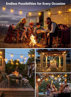 Christmas Twinkle Lights, 35ft Waterproof for Porch