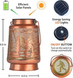 Bigfoot Solar Lantern Set, Decorative Patio Lighting