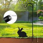 Heavy-Duty Shepherd's Hooks, 42" Garden