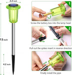 Solar Driveway Path Lights 10-Pack, Waterproof