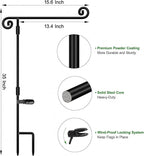 Solar Flagpole Light, Dusk to Dawn
