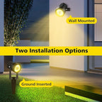 Solar Spotlights, Waterproof Wall LED