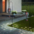Backyard Solar Lanterns, Waterproof LED Backyard Lights
