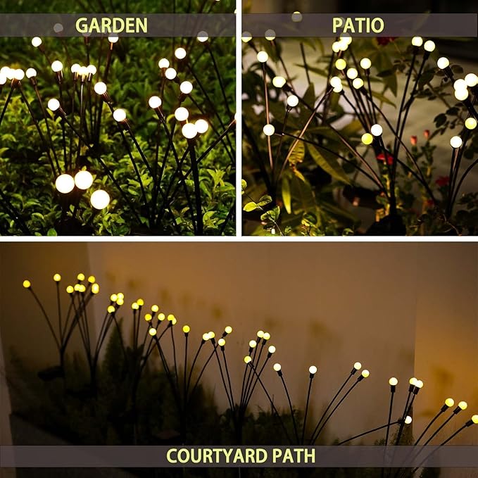 Solar Driveway Path Lights 8-Pack, Waterproof