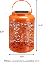 Charming Courtyard Solar Lanterns for Porch, Waterproof LED