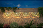 6-Pack Black Sleek Solar Stair Lights, Outdoor LED