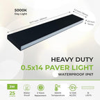 Solar Yard Path Lights, IP67 Waterproof