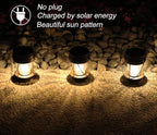 Solar Backyard Lanterns 2-Pack, Porch Hanging LED Decor