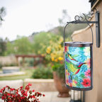 Peacock Solar Hanging Lanterns, Charming Outdoor Decor
