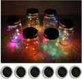 6-Pack 10 LED Christmas Twinkle Lights, Waterproof for Porch