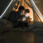 Camping Tent String Lights, 33ft Rechargeable LED
