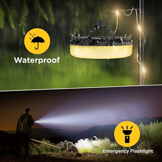 Christmas Twinkle Lights, 8ft Waterproof for Patio