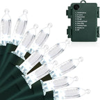 Christmas String Lights, 33ft 100 LED Waterproof Twinkle Lights