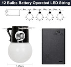 Christmas Yard String Lights, 12ft Waterproof