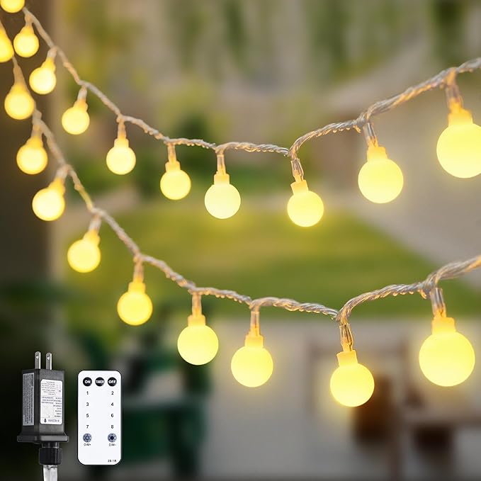 Christmas Yard String Lights, 100ft 200 LED Waterproof