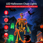 LED Halloween Fairy Lights, Battery Timer