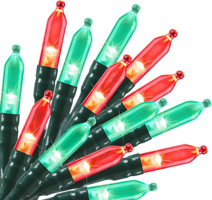 Christmas String Lights, 8ft 20 LED Waterproof Twinkle Lights