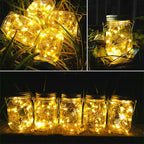Warm White Outdoor Edison String Lights, Weatherproof