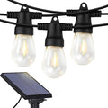 Outdoor String Lights, 27ft White Waterproof LED