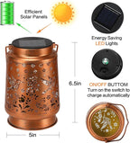 Hummingbird Solar Lanterns, Waterproof LED Patio Lights