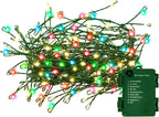 Christmas Patio String Lights, 100 LED Waterproof