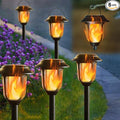 Solar Garden Path Lights 6-Pack, Waterproof