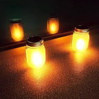 Garden Solar Hanging Lanterns, Rustic Garden Decor