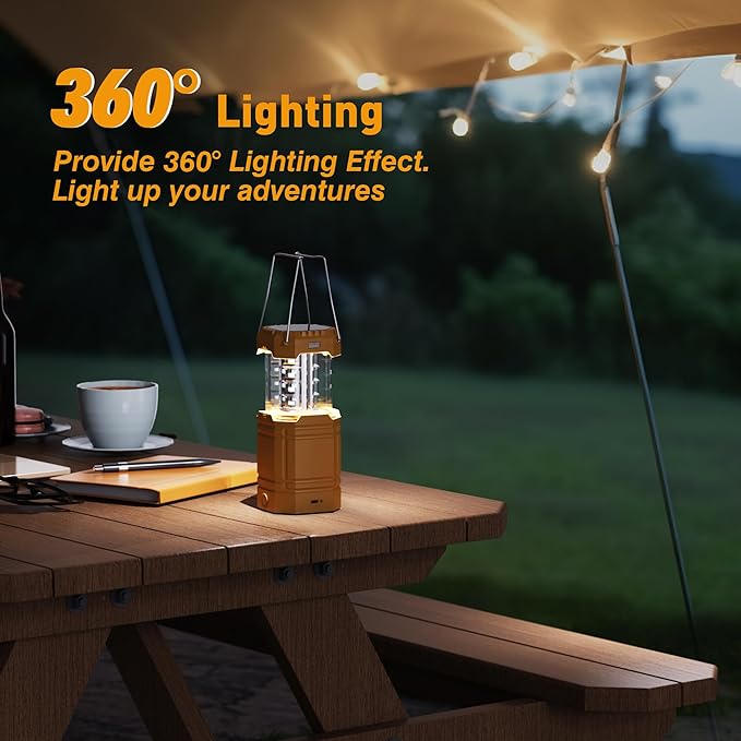 Multi-Function Rechargeable Camping Lantern