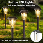 6-Pack Solar Landscape Lights for Garden