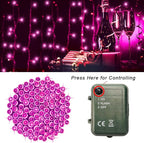 4-Pack Outdoor String Lights, 6ft Waterproof LED