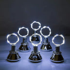 Cool White Outdoor Edison String Lights, Weatherproof