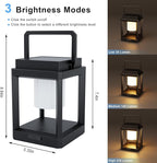 Hanging Solar Lanterns, Waterproof LED Outdoor Lights