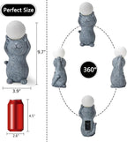 Solar Cat Garden Statue Light, Outdoor Decor