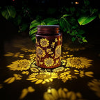 Hummingbird Solar Lantern Set 4-Pack, Elegant Yard Lighting