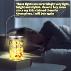 20-Pack Outdoor String Lights, Warm White Waterproof LED