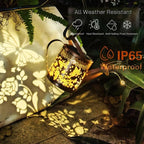 Decorative Butterfly Solar Lanterns for Yard, Waterproof LED