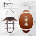 Solar Backyard Lanterns 2-Pack, Backyard Hanging LED Decor