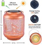 Decorative Hanging Solar Lanterns for Patio, Waterproof LED