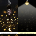 Black Solar Pathway Lights 6-Pack, Yard LED