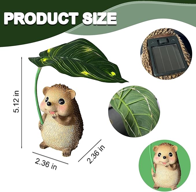 Garden Solar Lawn Figurine Light, Waterproof