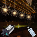 Christmas Fairy Lights 4-Pack, 800 LED Battery Twinkle Lights
